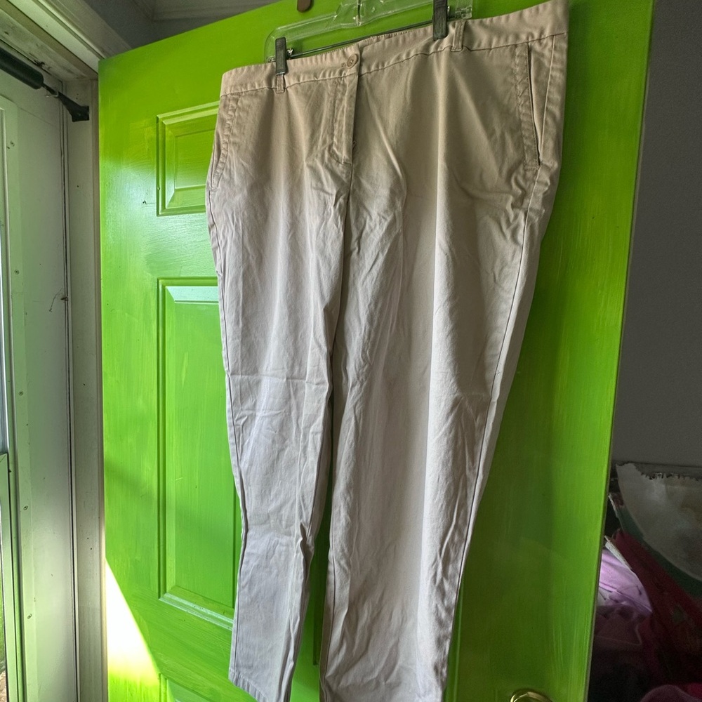 Talbots Women's khaki Chinos